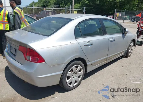 2007 Honda Civic Lx from USA, damaged, VIN 1HGFA16547L111399